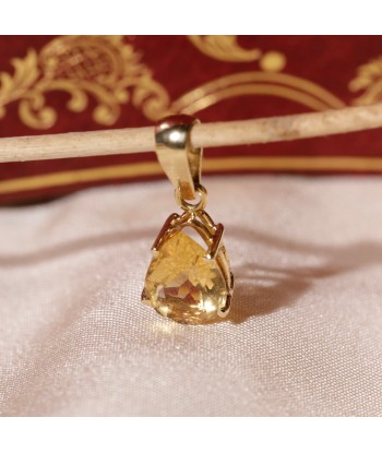 Pendentif citrine poire Jusqu'à 80% De Réduction