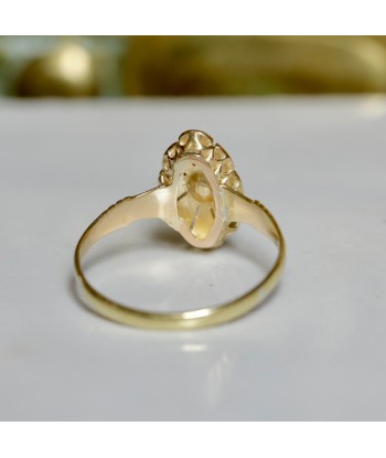 Bague marquise ancienne diamants taille rose livraison et retour toujours gratuits