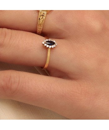 Bague Songe Saphir diamants de France