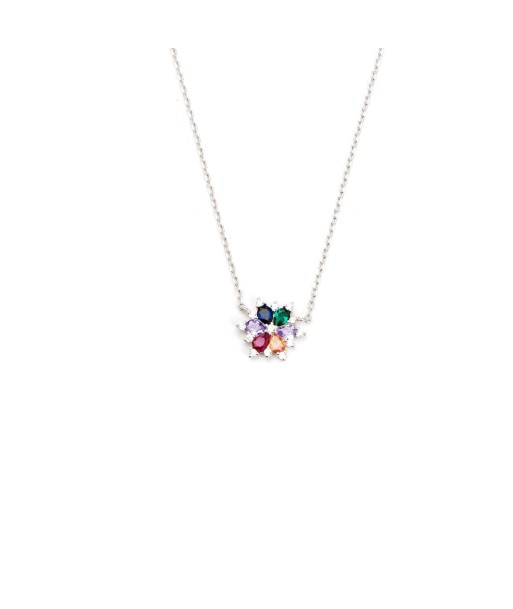 COLLIER FLEUR RAINBOW l'achat 