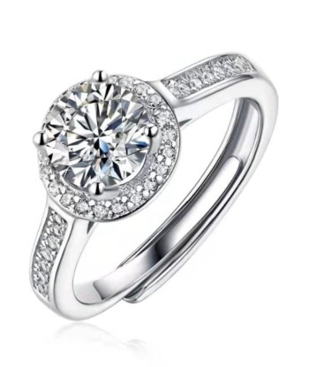 BAGUE  MOISSANITE SWEET JANE RONDE En savoir plus