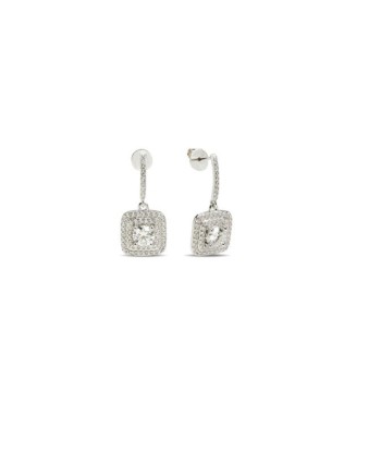 BOUCLES D'OREILLES  MOISSANITE DIANE brillant des détails fins