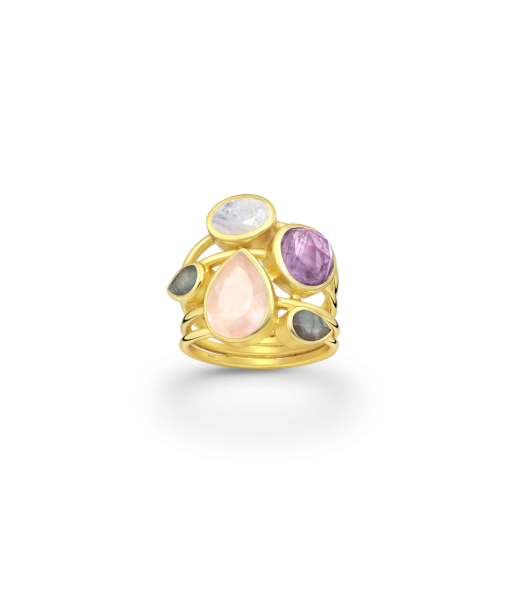 BAGUE ROSALBA ROSE prix pour 