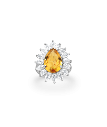 BAGUE SOLO CITRINE soldes