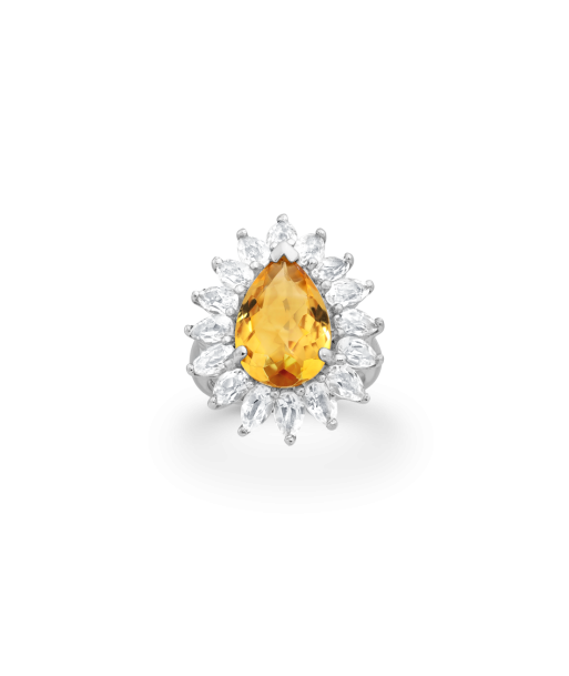 BAGUE SOLO CITRINE soldes