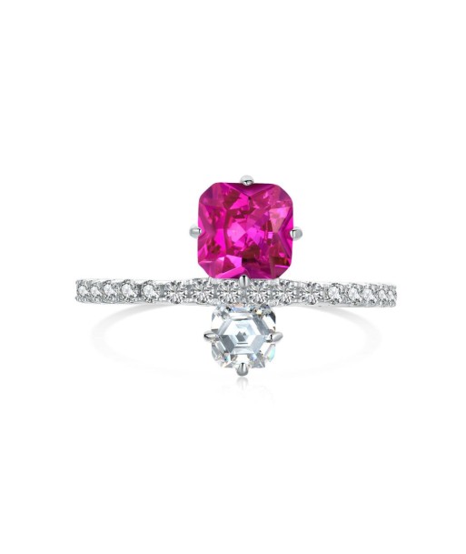 BAGUE PINK LADY pas cher chine