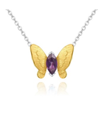 COLLIER PAPILLON AMÉTHYSTE Le MVP de beaucoup