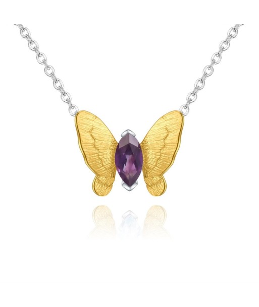 COLLIER PAPILLON AMÉTHYSTE Le MVP de beaucoup