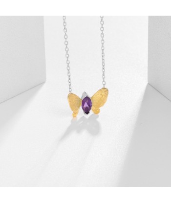 COLLIER PAPILLON AMÉTHYSTE Le MVP de beaucoup