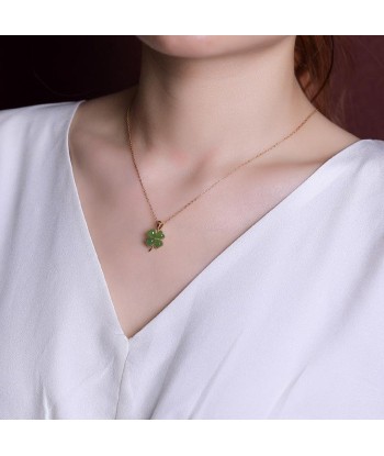 COLLIER TRÈFLE FABALE JADE Vous souhaitez 