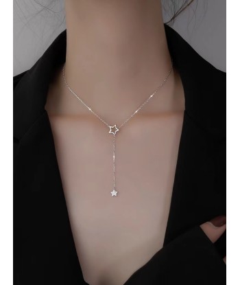 COLLIER LARIAT DOUBLE ÉTOILE Les magasins à Paris