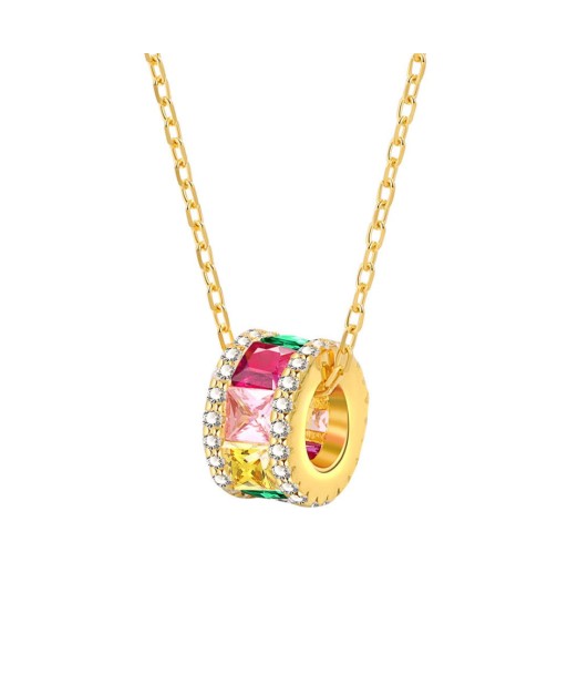 COLLIER JAUNE RAINBOW en stock