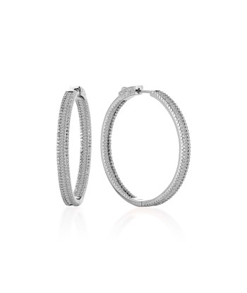 BOUCLES D’OREILLES HOOPS BAGUETTE Pour