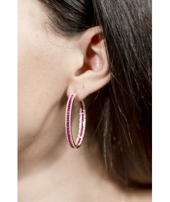 BOUCLES D'OREILLES COLOUR HOOPS BIG à prix réduit toute l'année