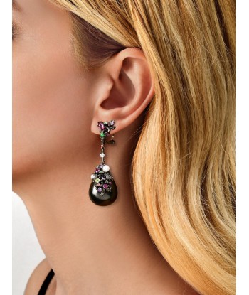 BOUCLES D'OREILLES BLACK PEARL shop