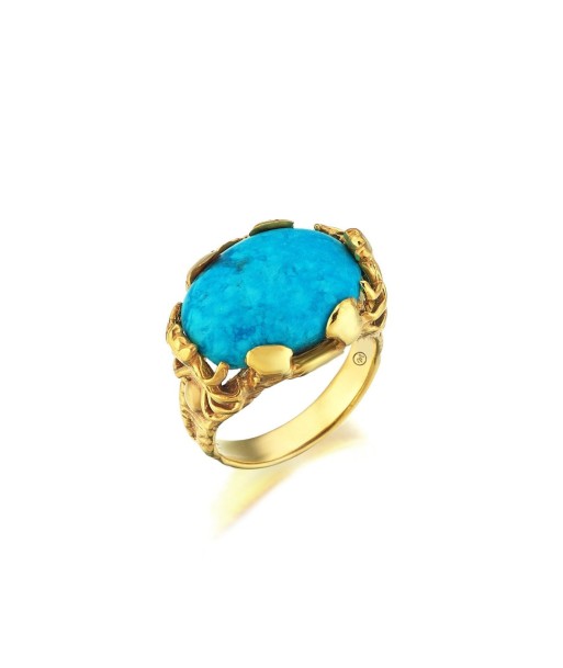 BAGUE HERACLIDE TURQUOISE Fin de série