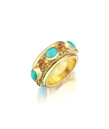 BAGUE ATHENA TURQUOISE vente chaude votre 