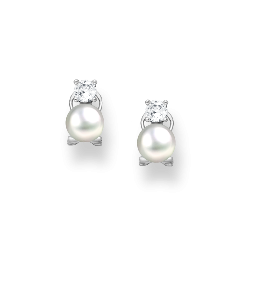 BOUCLES D'OREILLES STUD MINI PERLES CARRÉS hantent personnes