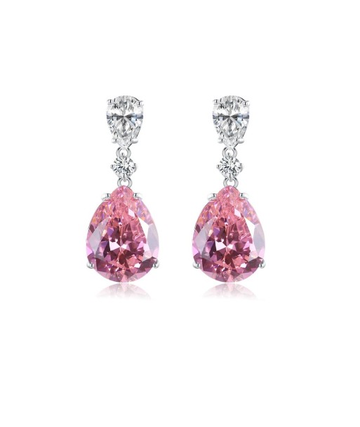 BOUCLES D'OREILLES PINK PANTHER rembourrage situé sous