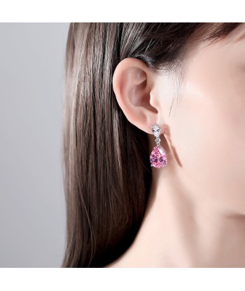 BOUCLES D'OREILLES PINK PANTHER rembourrage situé sous