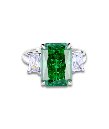 BAGUE ORCHIDÉE VERTE Véritable concentré