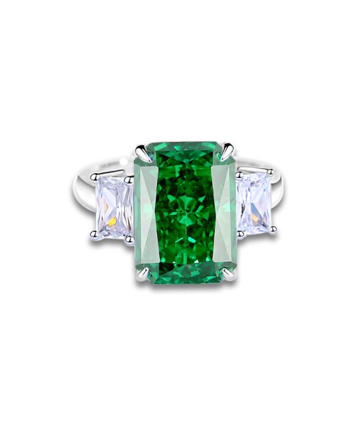 BAGUE ORCHIDÉE VERTE Véritable concentré