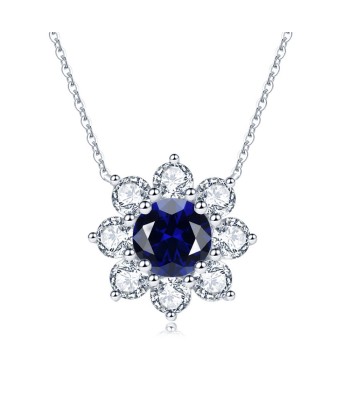 COLLIER MOISSANITE MYOSOTIS les muscles