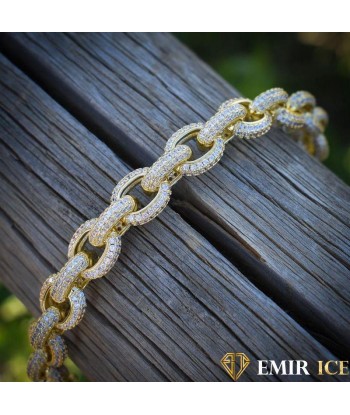 BRACELET EMIR FORÇAT OR JAUNE des créatures d'habitude