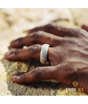 BAGUE ETERNITY DIAMANT OR JAUNE de l' environnement