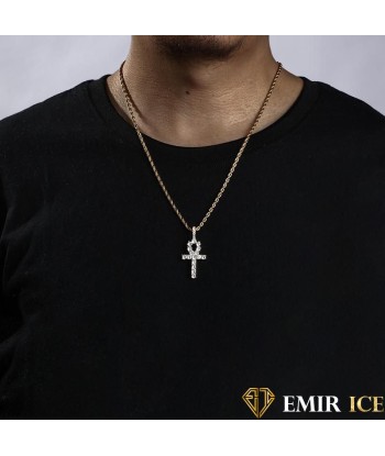 COLLIER PENDENTIF CROIX ÉGYPTIENNE ÂNKH™ : Symbole de vie pas chere