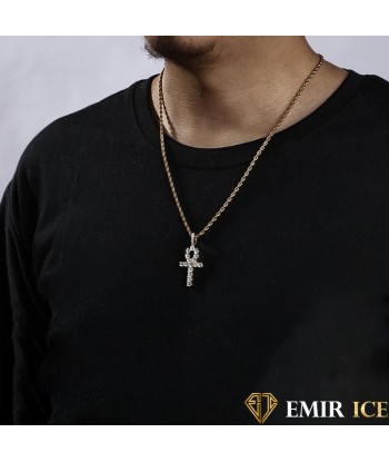 COLLIER PENDENTIF CROIX ÉGYPTIENNE ÂNKH™ : Symbole de vie pas chere