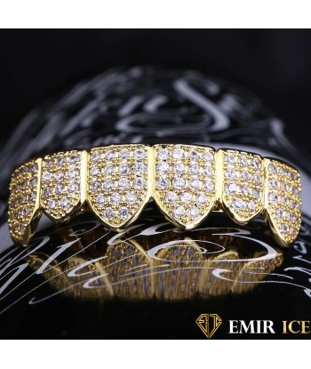 GRILLZ EMIR LUXURY OR JAUNE Par le système avancé 