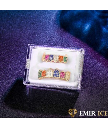 GRILLZ EMIR LUXURY RAINBOW OR JAUNE de France