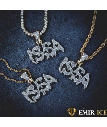 COLLIER 21 SAVAGE AVEC PENDENTIF ISSA de pas cher