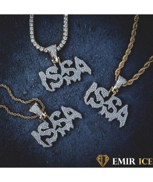 COLLIER 21 SAVAGE AVEC PENDENTIF ISSA de pas cher