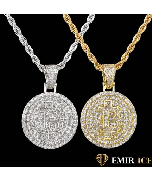 COLLIER PENDENTIF BITCOIN chez Cornerstreet bien 