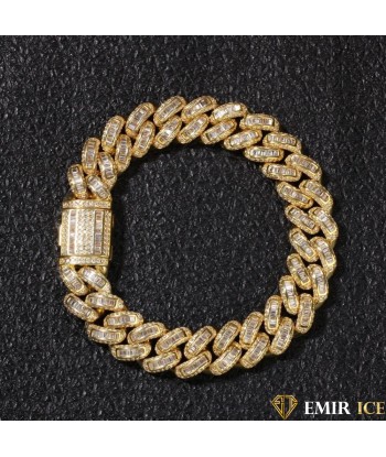 BRACELET EMIR BAGUETTE CUBAINE OR JAUNE (ancienne collection) Amélioration de cerveau avec