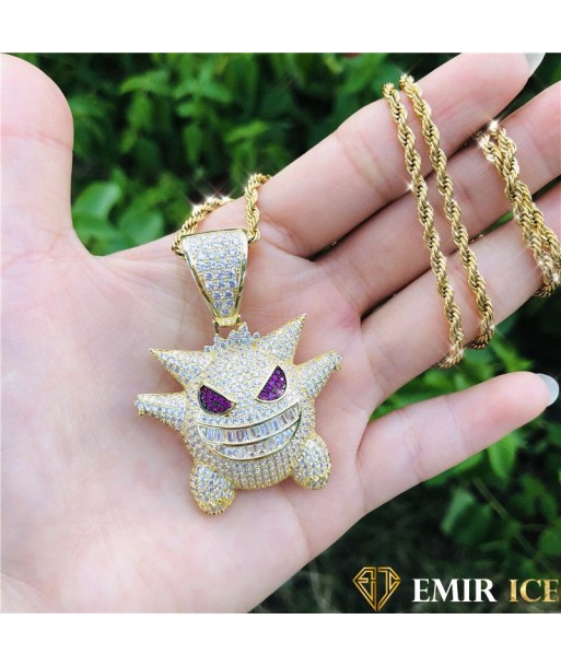 COLLIER PENDENTIF POKEMON ECTOPLASMA Dans la société mordern