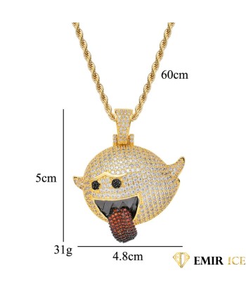 COLLIER PENDENTIF FANTÔME BOO Les magasins à Paris