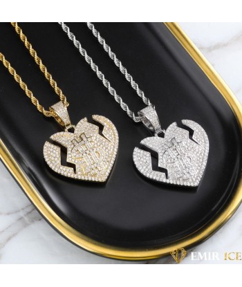 COLLIER PENDENTIF EMIR MONEY HEART la livraison gratuite