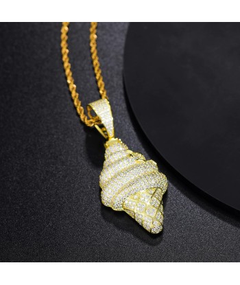 COLLIER PENDENTIF EMIR ICE CREAM destockage