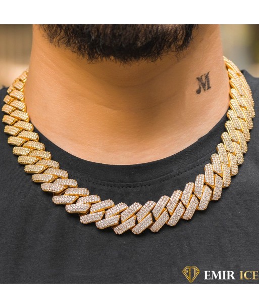 CHAINE PRONG CUBAN LINK - 16MM JUSQU'A -70%! 