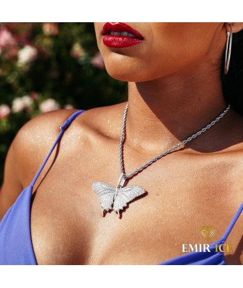 COLLIER PENDENTIF PAPILLON "ICONIC BUTTERFLY" de l' environnement