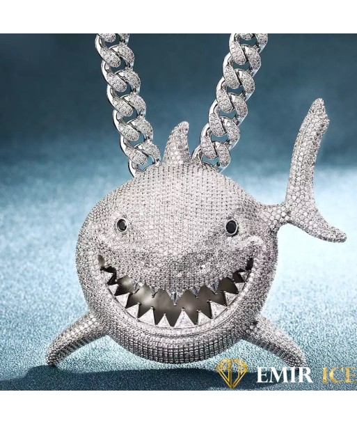 COLLIER PENDENTIF REQUIN 6IX9INE GOOBA l'achat 