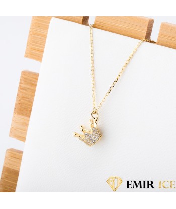 COLLIER "EMIR CROWN" | ARGENT 925 le des métaux précieux