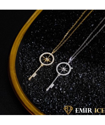 COLLIER "EMIR KEY V1" | ARGENT 925 Amélioration de cerveau avec