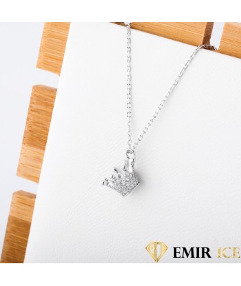 COLLIER "EMIR CROWN" | ARGENT 925 le des métaux précieux