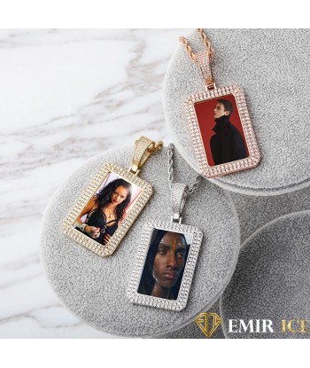 COLLIER PENDENTIF PORTE-PHOTO PERSONNALISÉ V2 d'Europe débarque