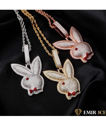 COLLIER PENDENTIF LAPIN PLAYBOY acheter