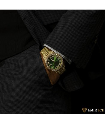 MONTRE EMIR GREEN WATCH OR JAUNE prix pour 